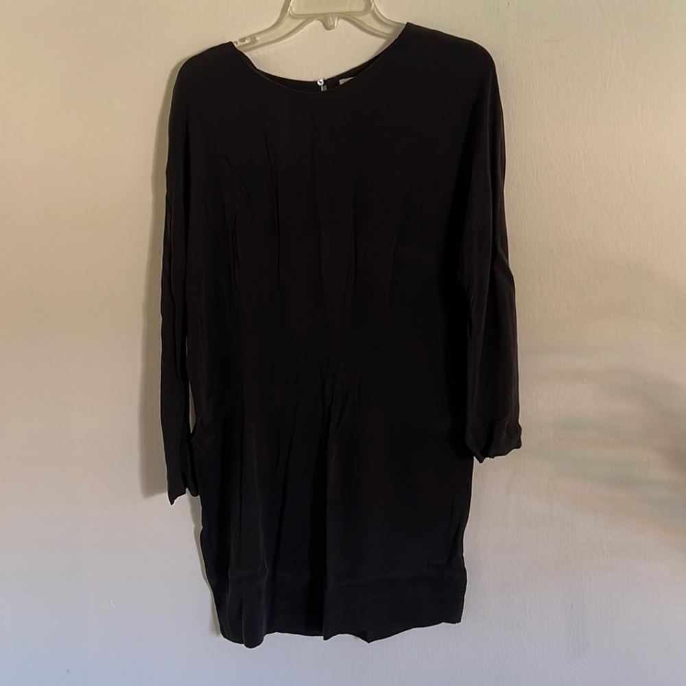 Black Zara long sleeve dress